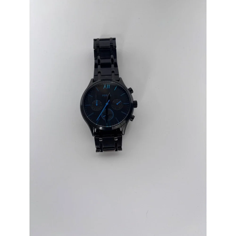 Fossil Fenmore Stainless Black/Blue BQ2405
